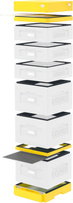 Улей Lyson Дадан На 10 Рамок / WKW8Y (неокрашенный/желтый) -