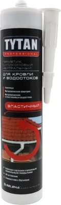 Герметик силиконовый Tytan Professional Нейтральный для кровли и водостоков (310мл, коричневый) -