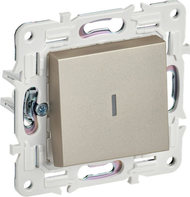 Выключатель IEK Skandy SK-V12-1-10-K37 (шампань) - 