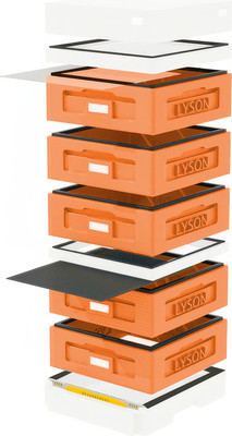 Улей Lyson На 10 Рамок / WK1023ORW (оранжевый/неокрашенный) -