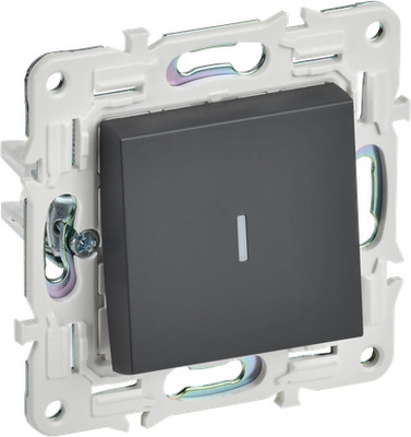 Выключатель IEK Skandy SK-V12-1-10-K48 (титан) - 