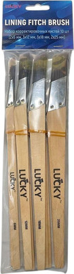 Набор кистей малярных Lucky Tape 823301 (10шт) - 