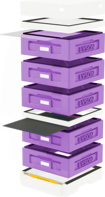 Улей Lyson На 10 Рамок / WK1023PUW (фиолетовый/неокрашенный) -