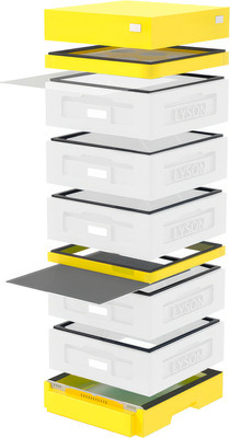 Улей Lyson На 10 Рамок / WKW1023Y (неокрашенный/желтый) -