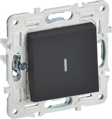 Выключатель IEK Skandy SK-V10-1-10-K53 (графит) - 