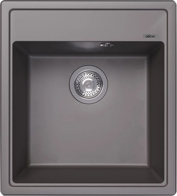 Мойка кухонная Abber Quarz AQ2901G (серый) - 