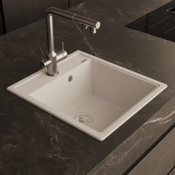 Мойка кухонная Abber Quarz AQ2901W