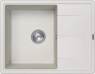 Мойка кухонная Abber Quarz AQ2903W (белый) - 