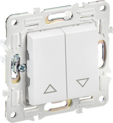 Выключатель IEK Skandy SK-V15-0-10-K01 (арктический белый) - 