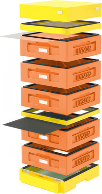 Улей Lyson На 10 Рамок / W1023O (оранжевый/желтый) - 