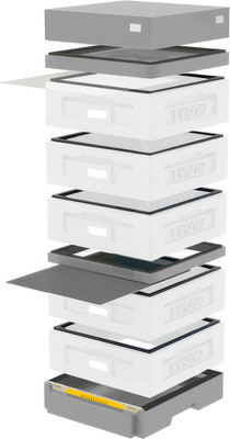 Улей Lyson На 10 Рамок / WKW1023G (неокрашенный/серый) -