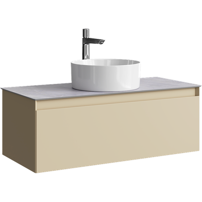 Тумба под умывальник Aqwella Geometria GE01101MD+STG1014X456GS -