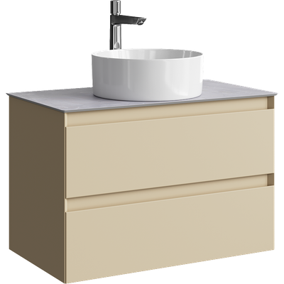 Тумба под умывальник Aqwella Geometria GE01082MD+STG814X476GS -