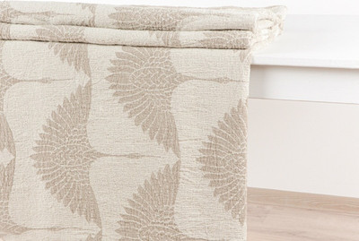 Плед Pole Kvetak (Беларускі лён) 190x220 25С150-ШР/у./л.с.уп. (330 Журавли 374) - 