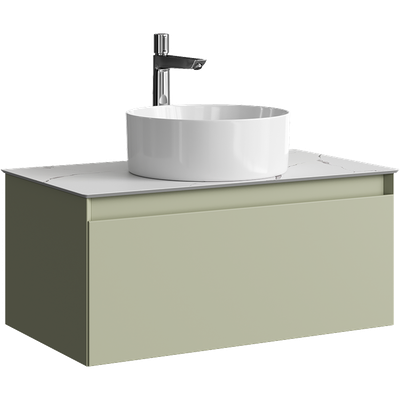 Тумба под умывальник Aqwella Geometria GE01081SH+STG814X476MW -