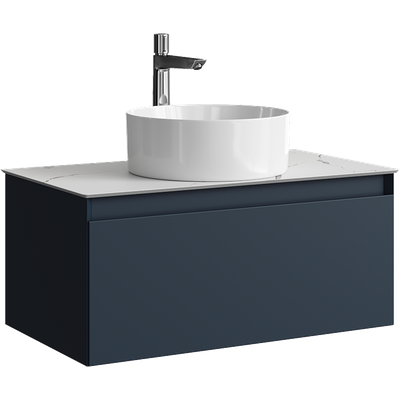 Тумба под умывальник Aqwella Geometria GE01081GRM+STG814X476MW - 