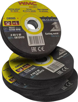 

Набор отрезных дисков, WMC-CW505