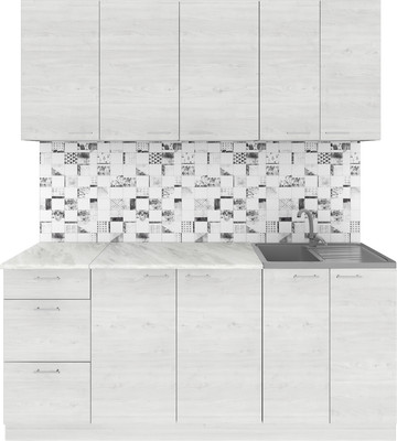 

Кухонный гарнитур, Альфа 1.8 без столешницы