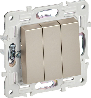 Выключатель IEK Skandy SK-V30-0-10-K37 (шампань) -