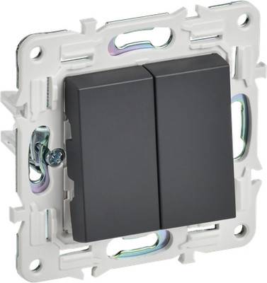 Выключатель IEK Skandy SK-V22-0-10-K48 (титан) - 