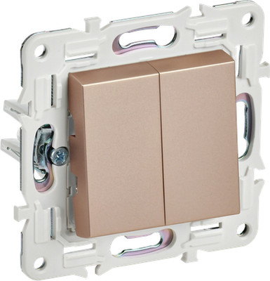 Выключатель IEK Skandy SK-V22-0-10-K98 (песочный) - 