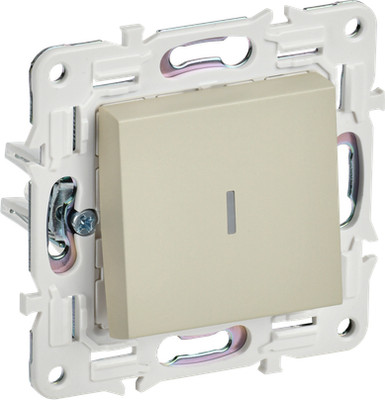 Выключатель IEK Skandy SK-V10-1-10-K10 (бежевый) -