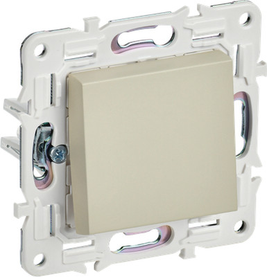 Выключатель IEK Skandy SK-V12-0-10-K10 (бежевый) - 