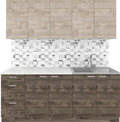 

Кухонный гарнитур, Альфа 2.0 без столешницы