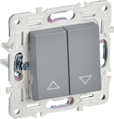 Выключатель IEK Skandy SK-V15-0-10-K03 (серый) - 