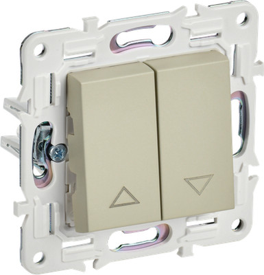 Выключатель IEK Skandy SK-V15-0-10-K10 (бежевый) - 