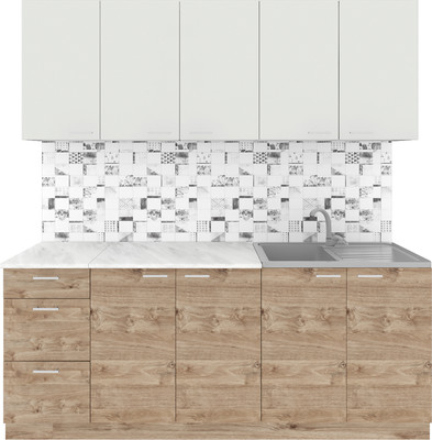 

Кухонный гарнитур, Альфа 2.0 без столешницы