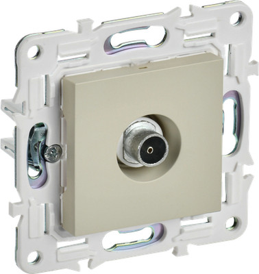 Розетка IEK Skandy SK-A10-O-K10 (бежевый) - 