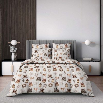 Комплект постельного белья Волшебная ночь Ginger 1.5сп / 933197 (70x70) -
