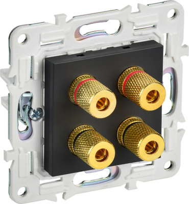 Розетка IEK Skandy SK-S40-K02 (черный) -