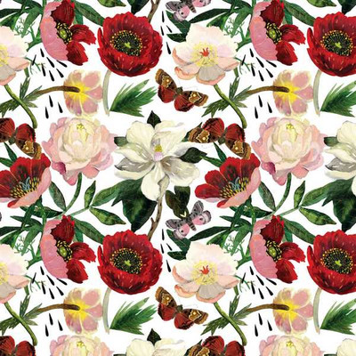 

Бумага для оформления подарков, Flora. Пионы / 2-811/02