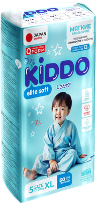 Подгузники-трусики детские MyKiddo Elite Soft XL 12-20кг (50шт) -