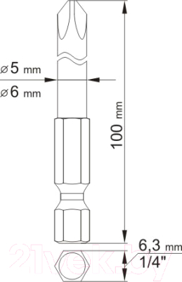 Набор бит Yato YT-0488