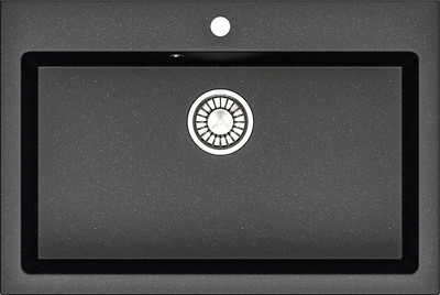 Мойка кухонная Marrbaxx 39/Q4 / F039Q004 (черный) -