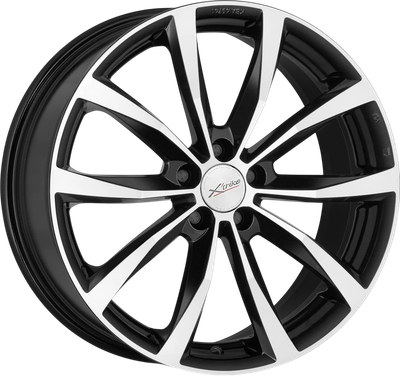 

Литой диск, X-138 18x7" 5x114.3мм DIA 67.1мм ET 33мм BK/FP