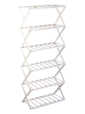 

Стойка для цветов, 6 полок 50x25x110см напольный открытый