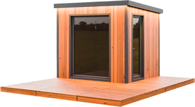 Готовая модульная баня Polarspa L2 2.25x2.3x2.55м - 