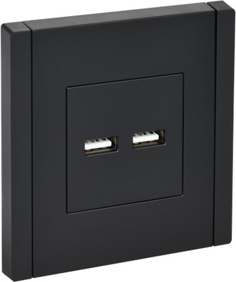 Розетка IEK Forte&Piano FP-U21-D31-K02 (черный) - 