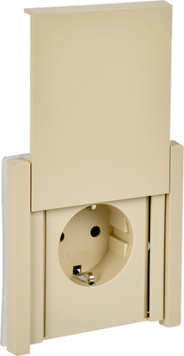 Розетка IEK Forte&Piano FP-R16-16-44-K10 (ваниль) - 