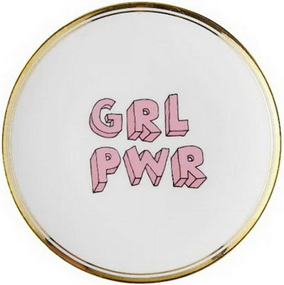 Блюдце Bitossi Grl Pwr La Tavola Scomposta / FTB00261 -