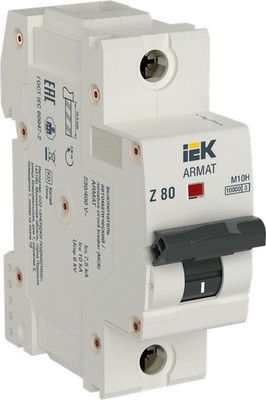 Выключатель автоматический IEK Armat AR-M10H-1-Z080 - 