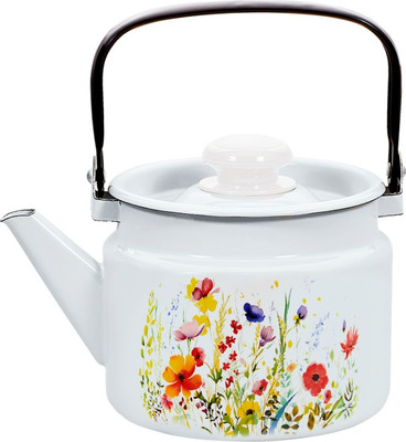Чайник Лысьвенские эмали Цветущий луг 27104П2 - 