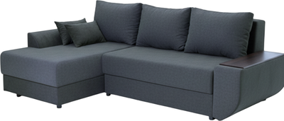 Диван угловой Sundays Home Нью-Йорк (велюр серый) - 