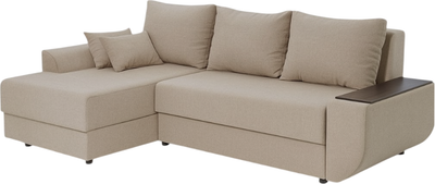 Диван угловой Sundays Home Нью-Йорк (велюр бежевый) - 