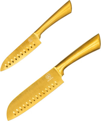 Набор ножей Elan Gallery 240624 (титаново-золотой) - 