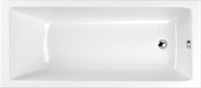 Ванна акриловая Whitecross Wave 160x80 / 0101.160080.100 - 